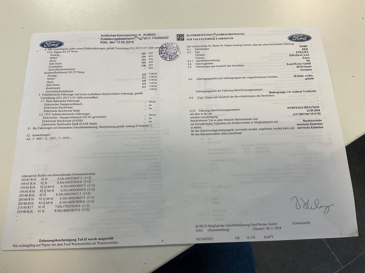 Ford Focus d'occasion