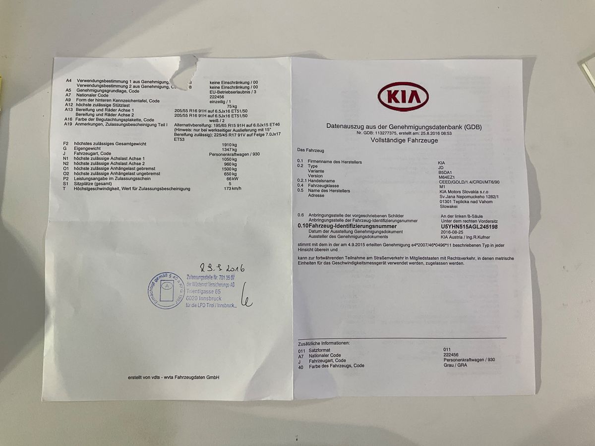 Kia cee'd d'occasion