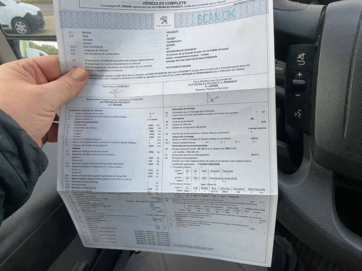 Peugeot Boxer d'occasion