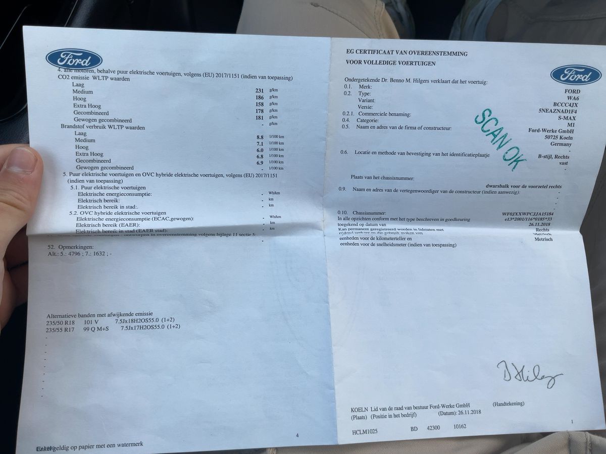Ford S-Max d'occasion