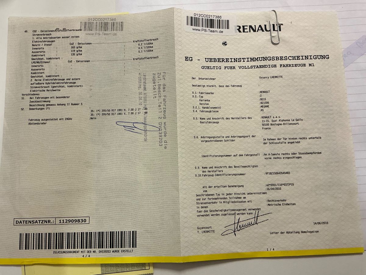 Renault Megane d'occasion