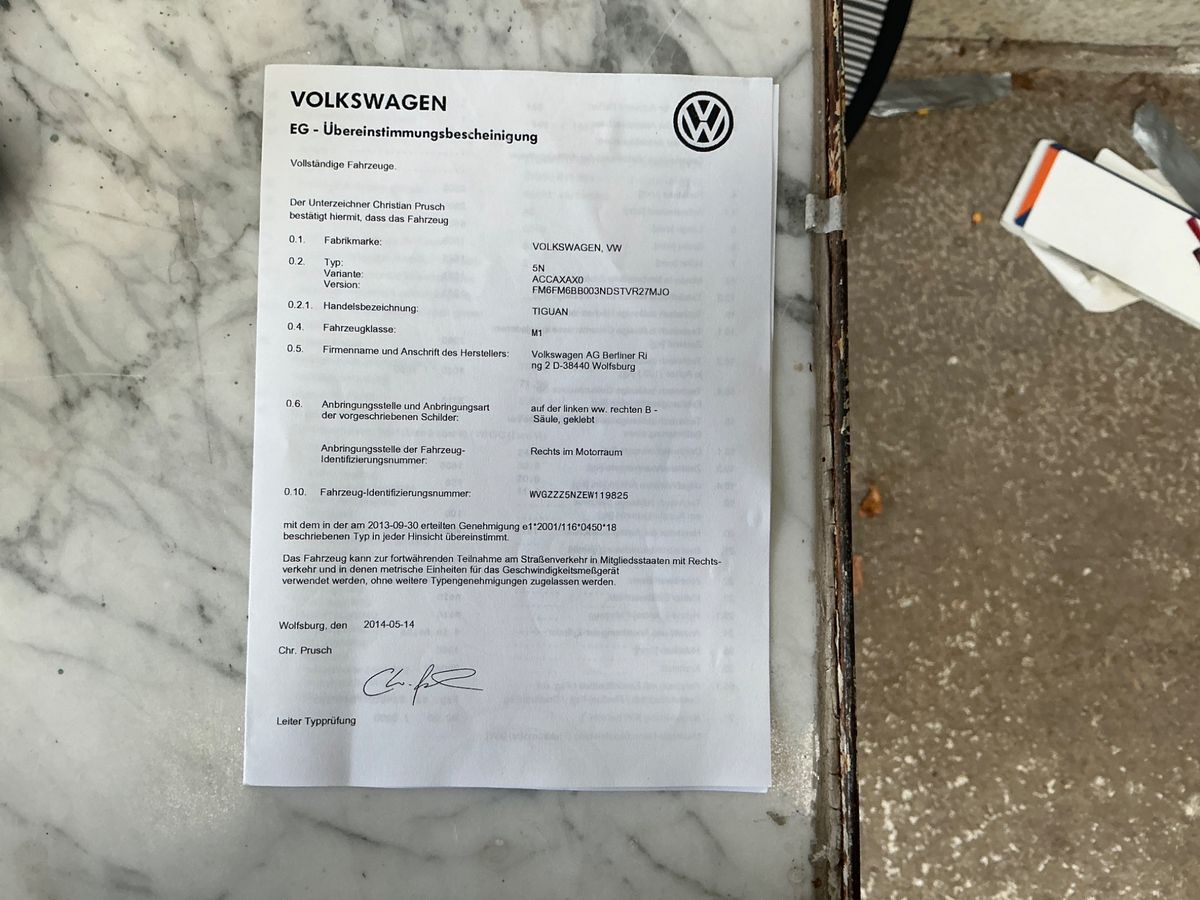 Volkswagen Tiguan 1.4 TSI Sport & Style BlueMotion Tech