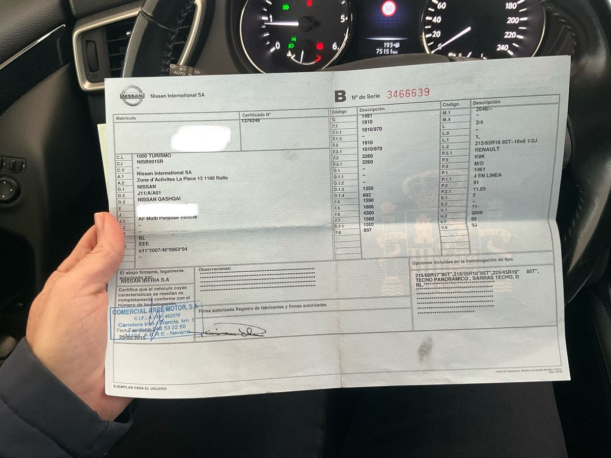Nissan Qashqai d'occasion