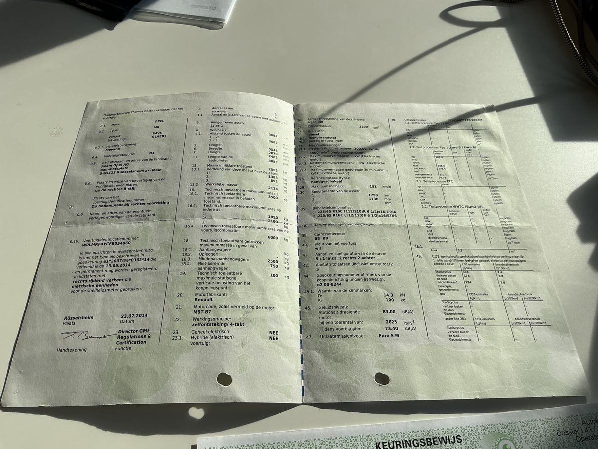 Opel Movano d'occasion