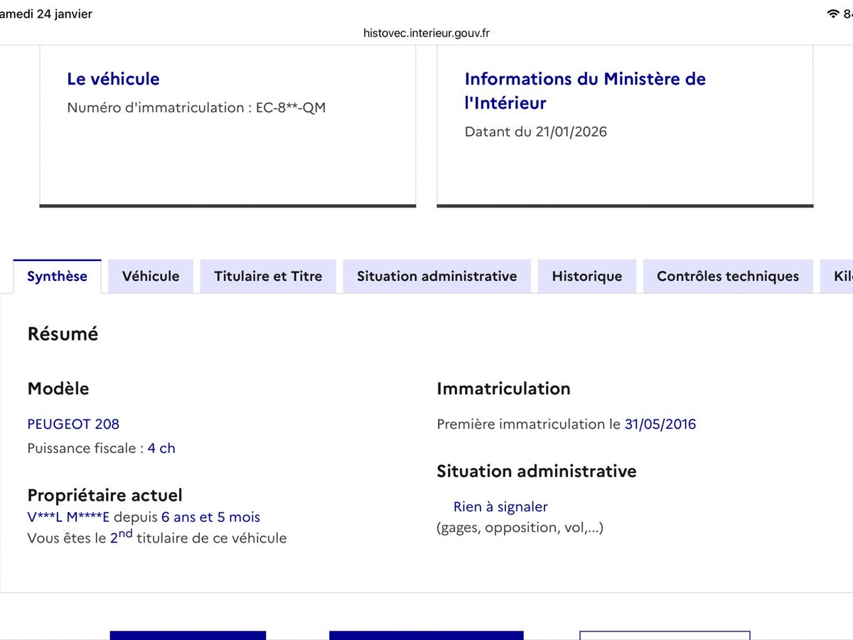 Peugeot 208 d'occasion