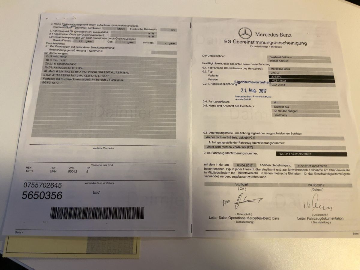 Mercedes-Benz CLA-Klasse d'occasion