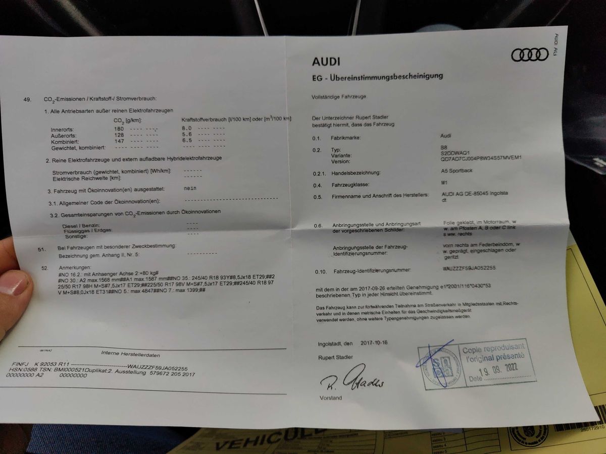 Audi A5 d'occasion