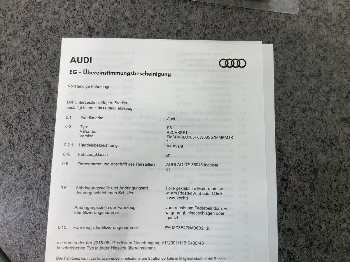 Audi A4 d'occasion