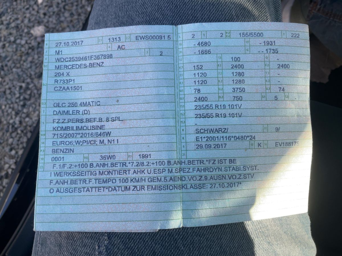 Mercedes-Benz GLC-Klasse d'occasion