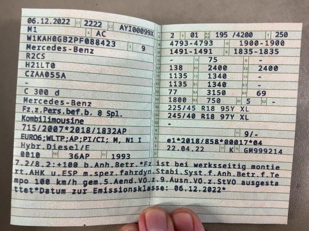 Mercedes-Benz C-Klasse C 300 d Mild-Hybrid T AMG Line