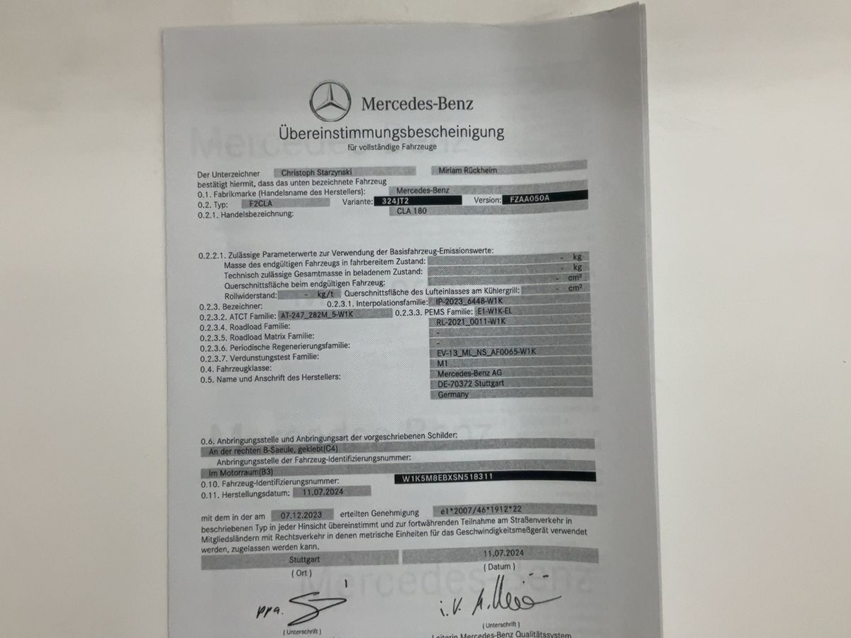 Mercedes-Benz CLA-Klasse d'occasion