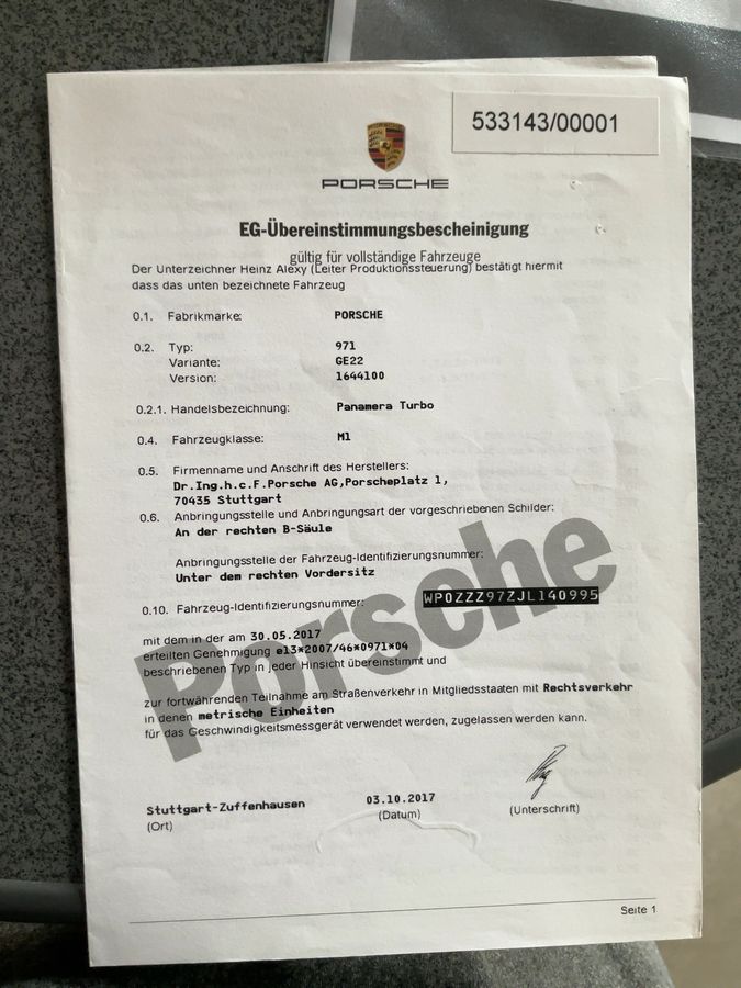 Porsche Panamera d'occasion