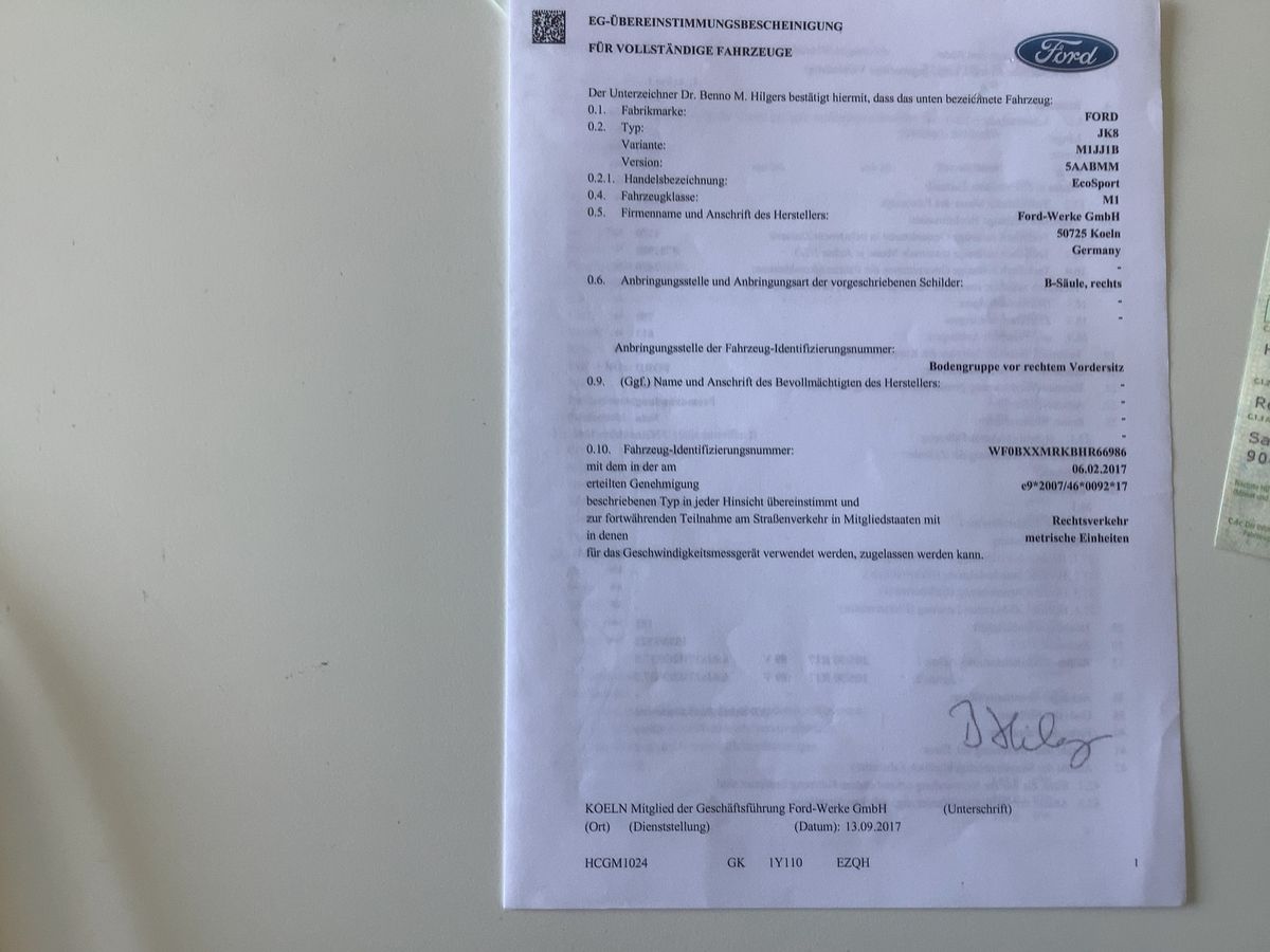 Ford EcoSport d'occasion