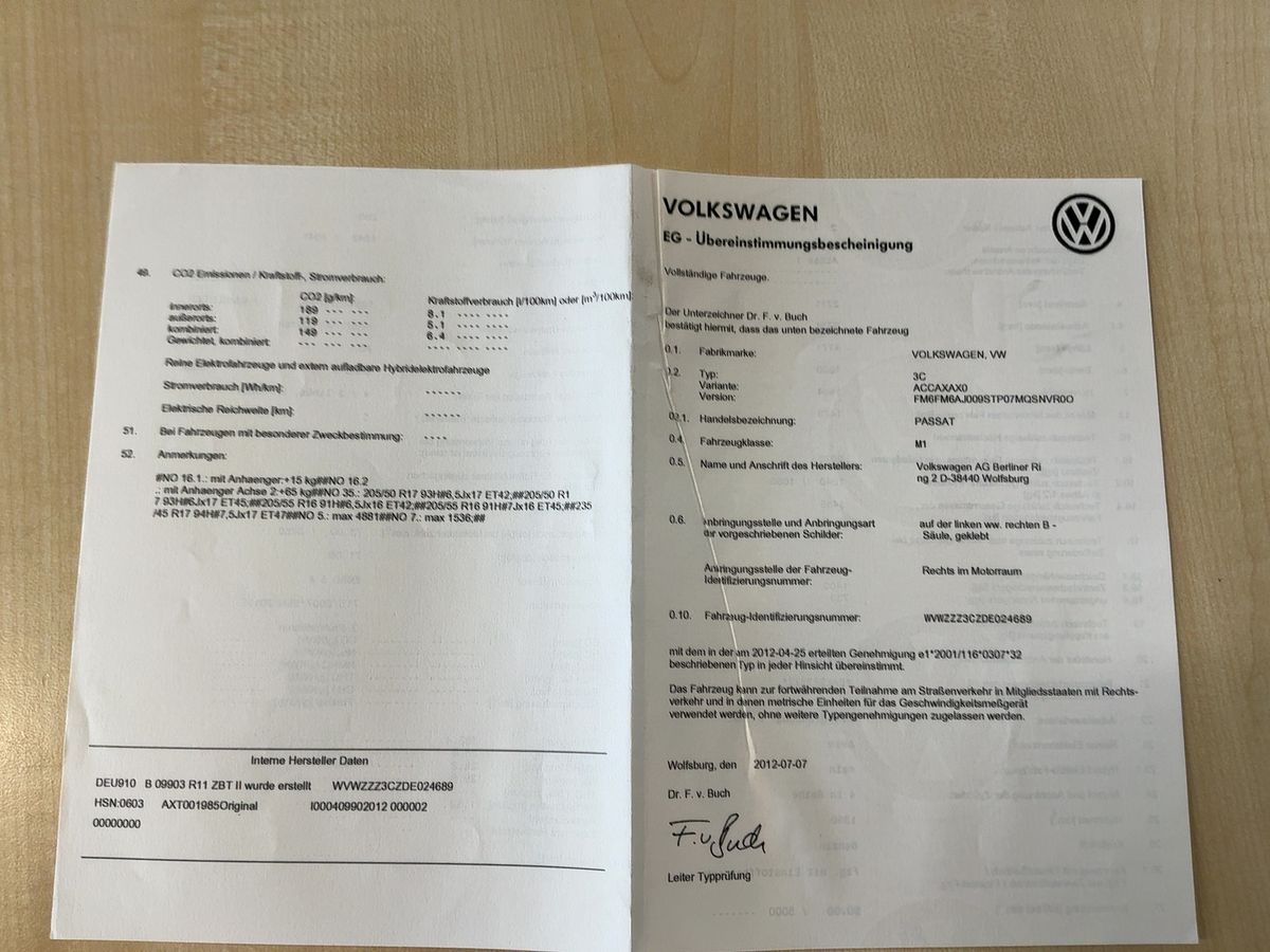 Volkswagen Passat d'occasion