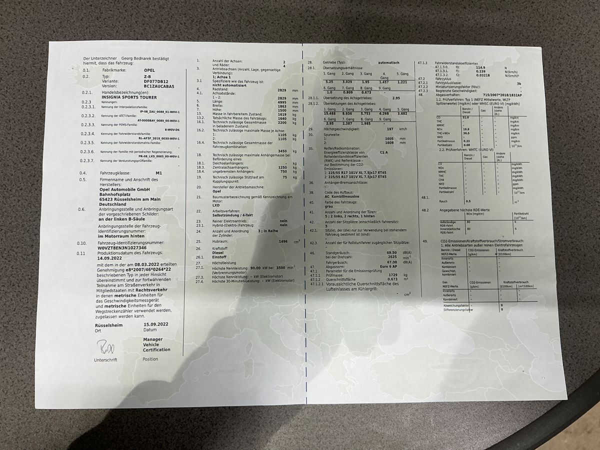 Opel Insignia d'occasion