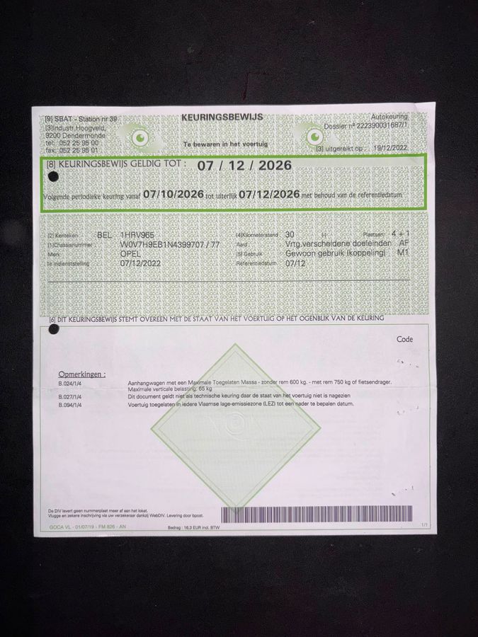 Opel Crossland d'occasion