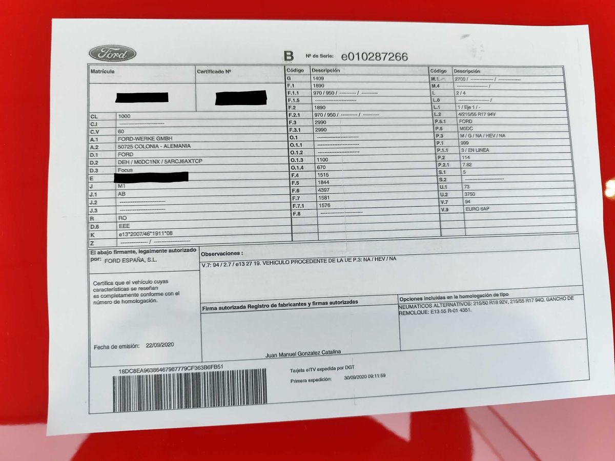 Ford Focus 1.0 EcoBoost Mild-Hybrid Active X