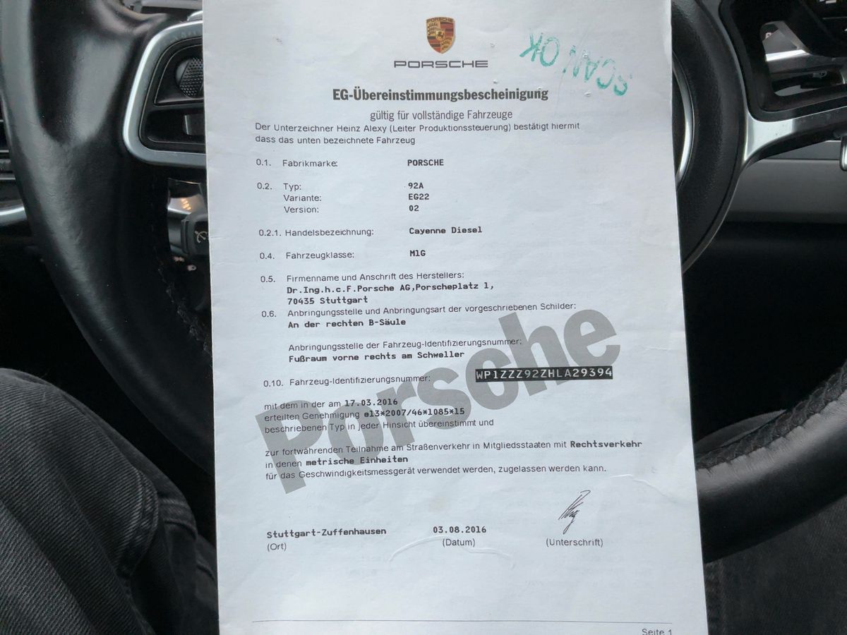 Porsche Cayenne d'occasion