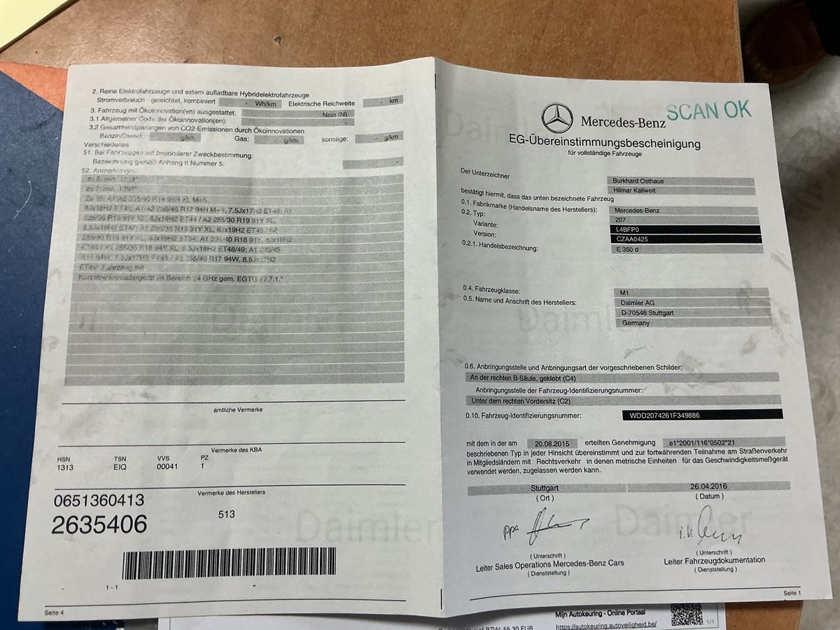 Mercedes-Benz E-Klasse d'occasion