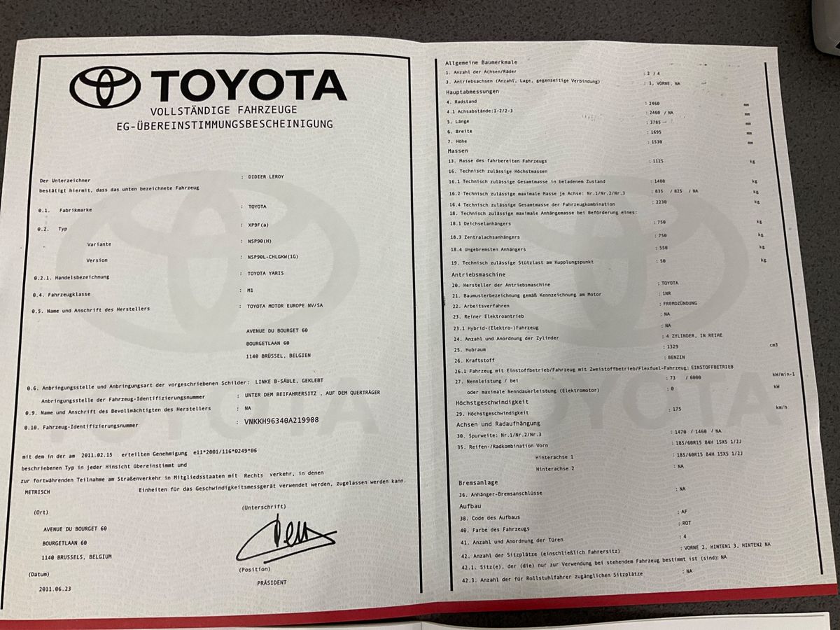 Toyota Yaris 1.33 Dual VVT-i Edition