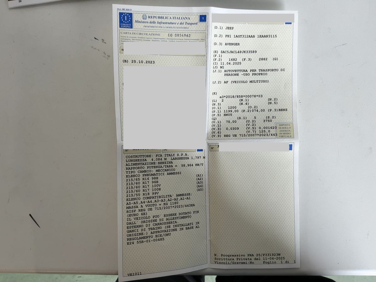 Jeep Avenger d'occasion