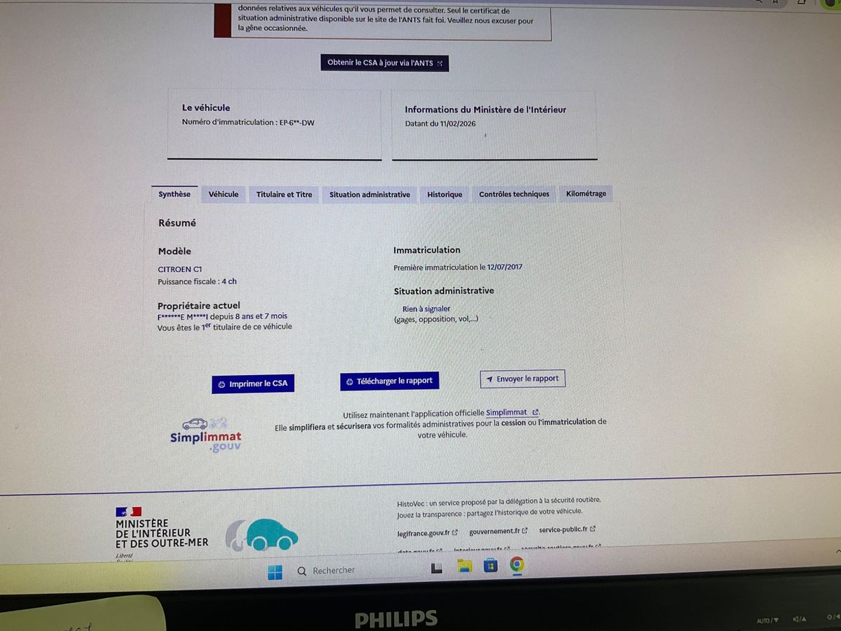 Citroen C1 d'occasion