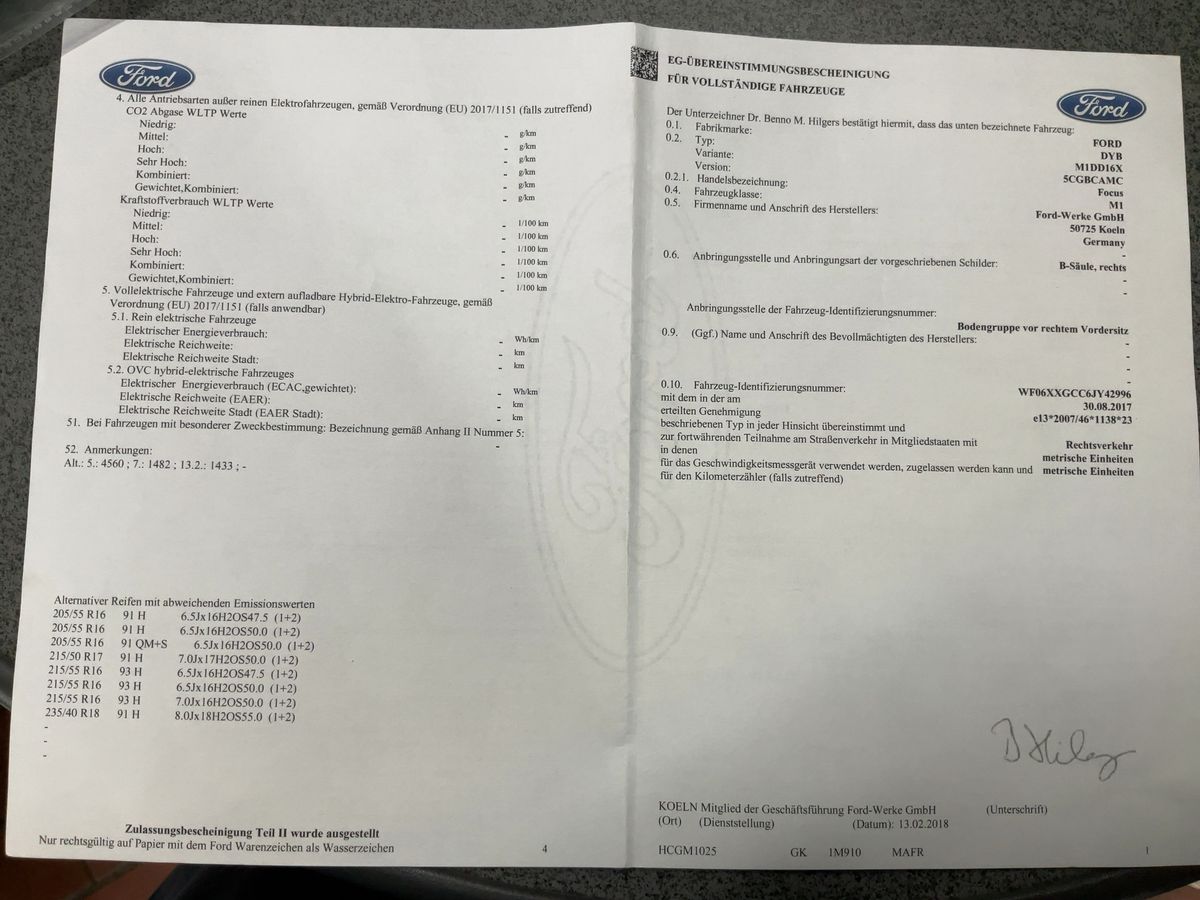 Ford Focus d'occasion