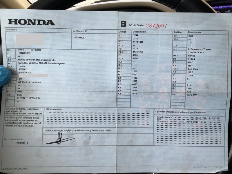 Honda CR-V 1.6 DTEC Lifestyle 4WD 2015 – снимка 21