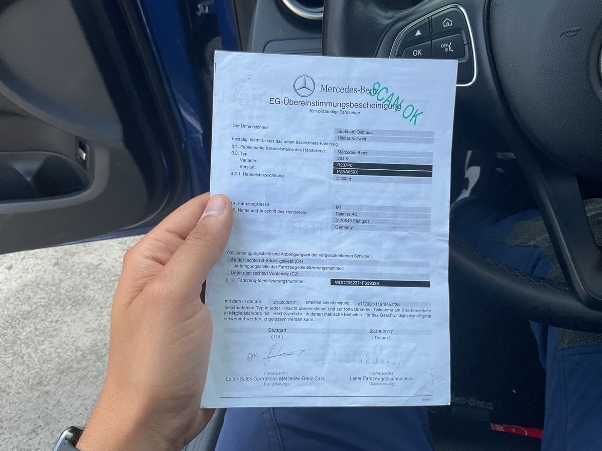 Mercedes-Benz C-Klasse d'occasion