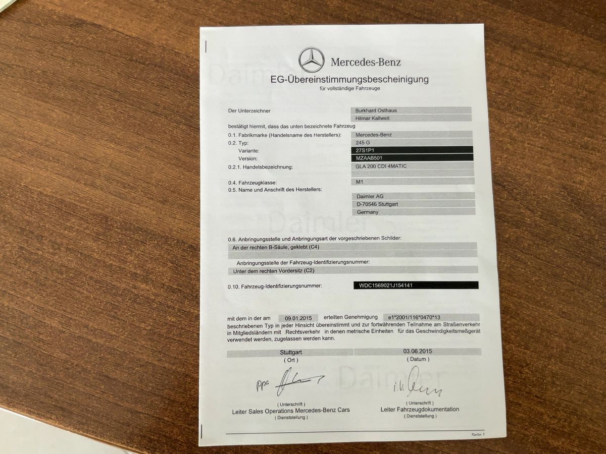 Mercedes-Benz GLA-Klasse d'occasion
