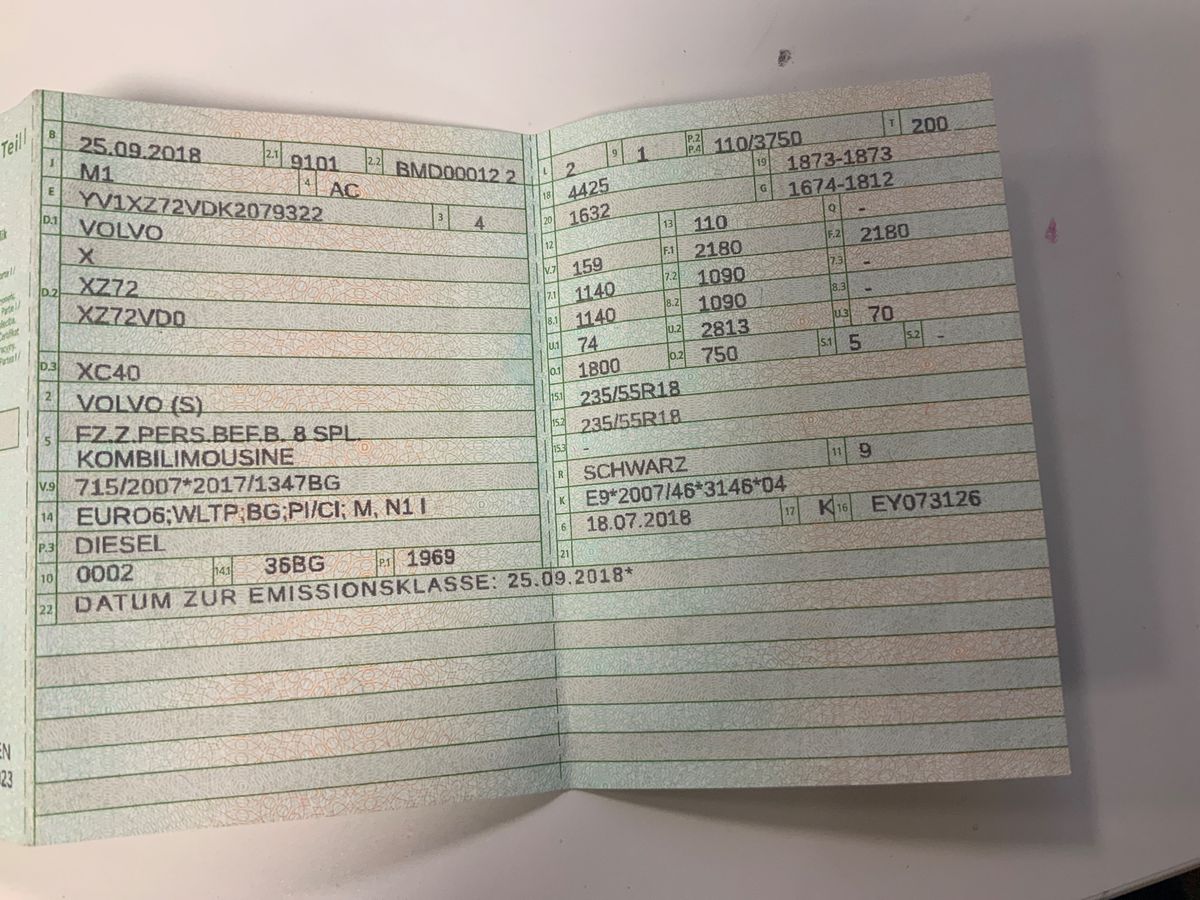 Volvo XC40 d'occasion