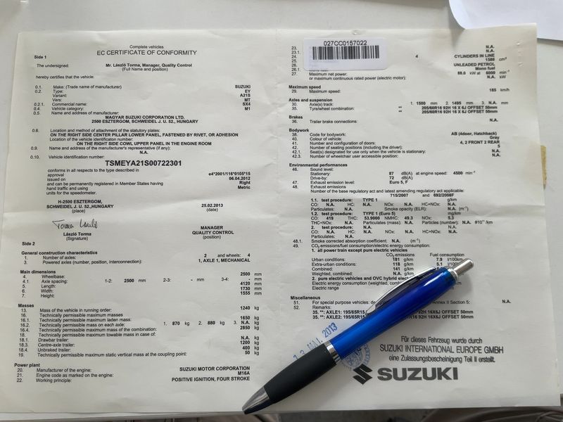 Suzuki SX4 1.6 City+ — zdjęcie 16