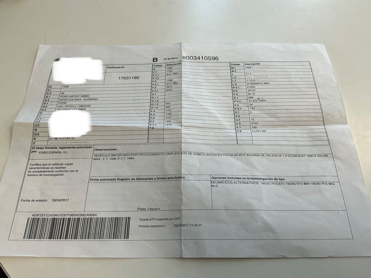 Ford Tourneo d'occasion