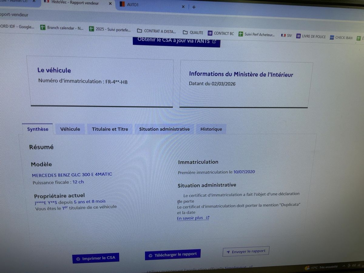 Mercedes-Benz GLC-Klasse d'occasion