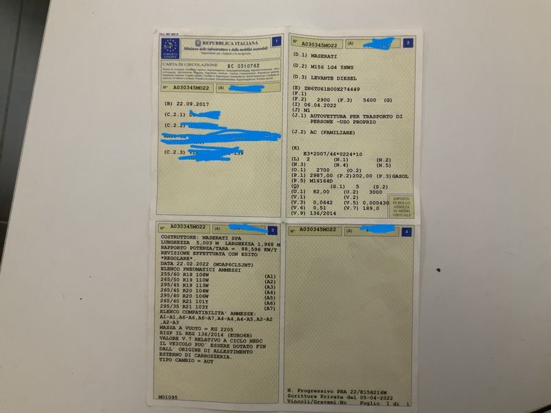 Maserati Levante d'occasion