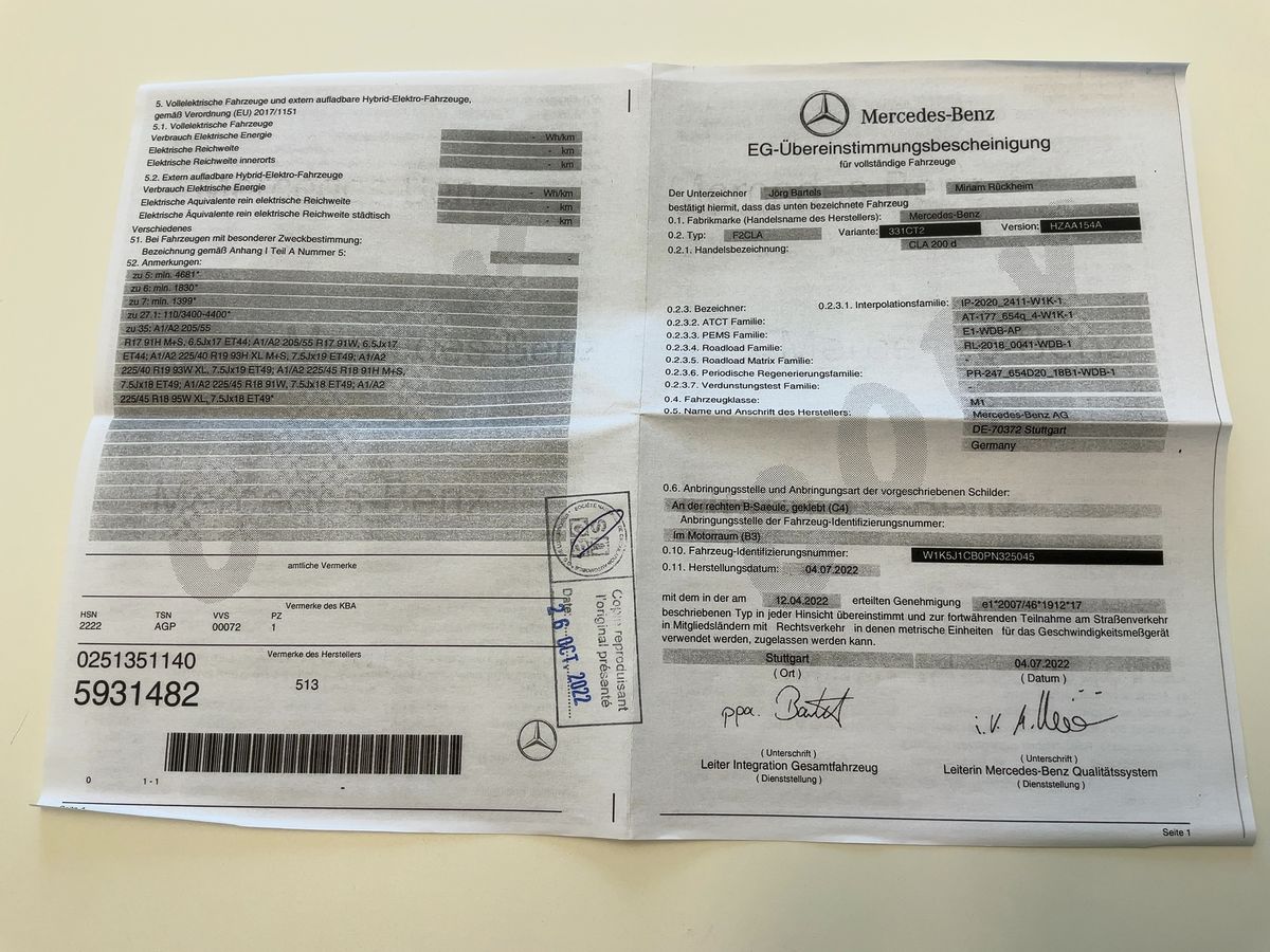 Mercedes-Benz CLA-Klasse d'occasion