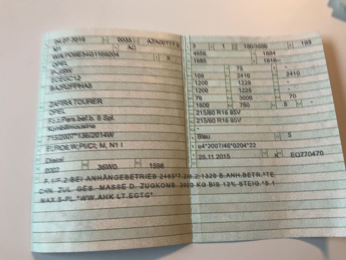 Opel Zafira d'occasion