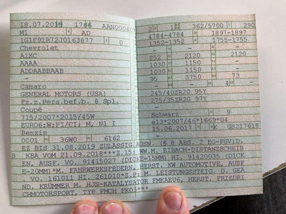 Chevrolet Camaro d'occasion