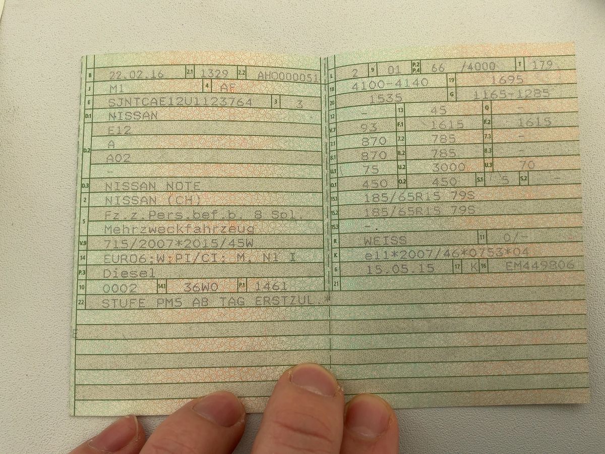 Nissan Note d'occasion