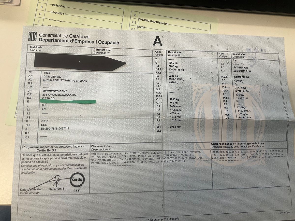 Mercedes-Benz C-Klasse d'occasion