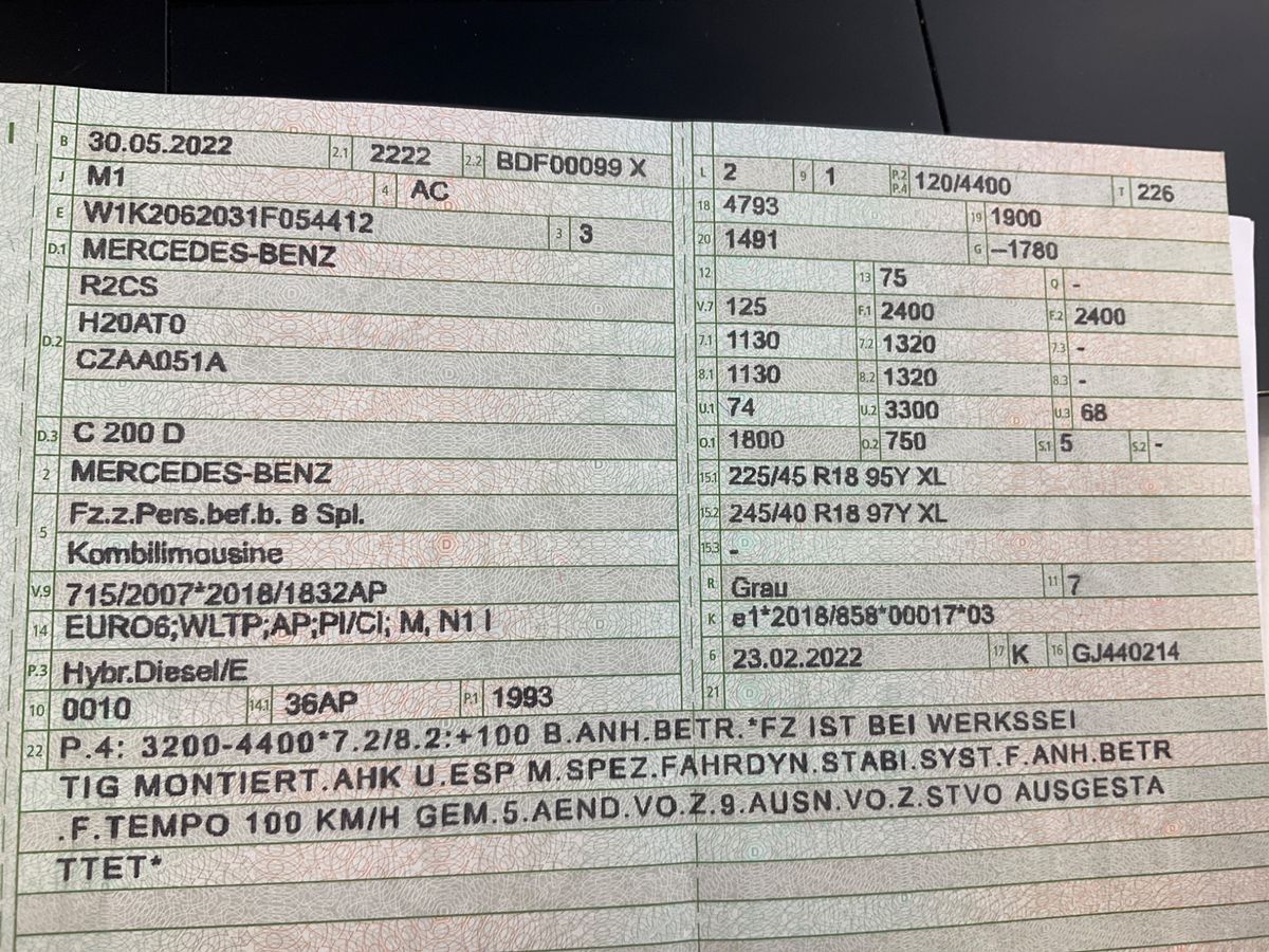 Mercedes-Benz C-Klasse d'occasion