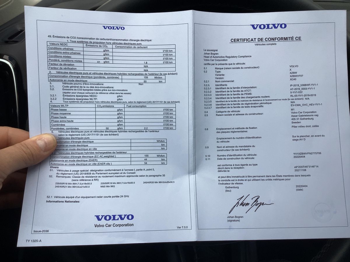 Volvo XC40 d'occasion