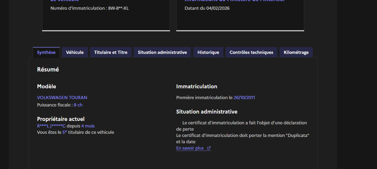 Volkswagen Touran d'occasion