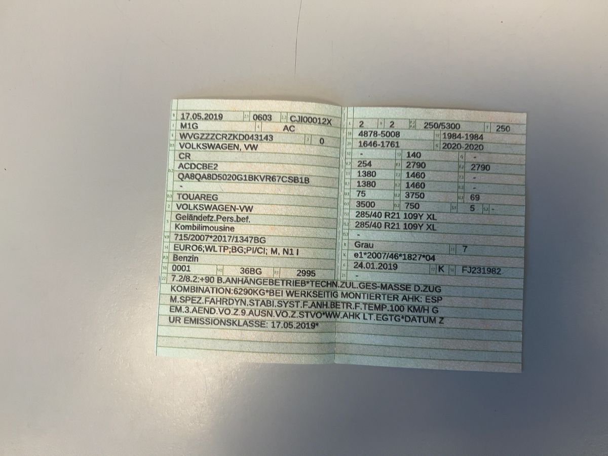 Volkswagen Touareg d'occasion