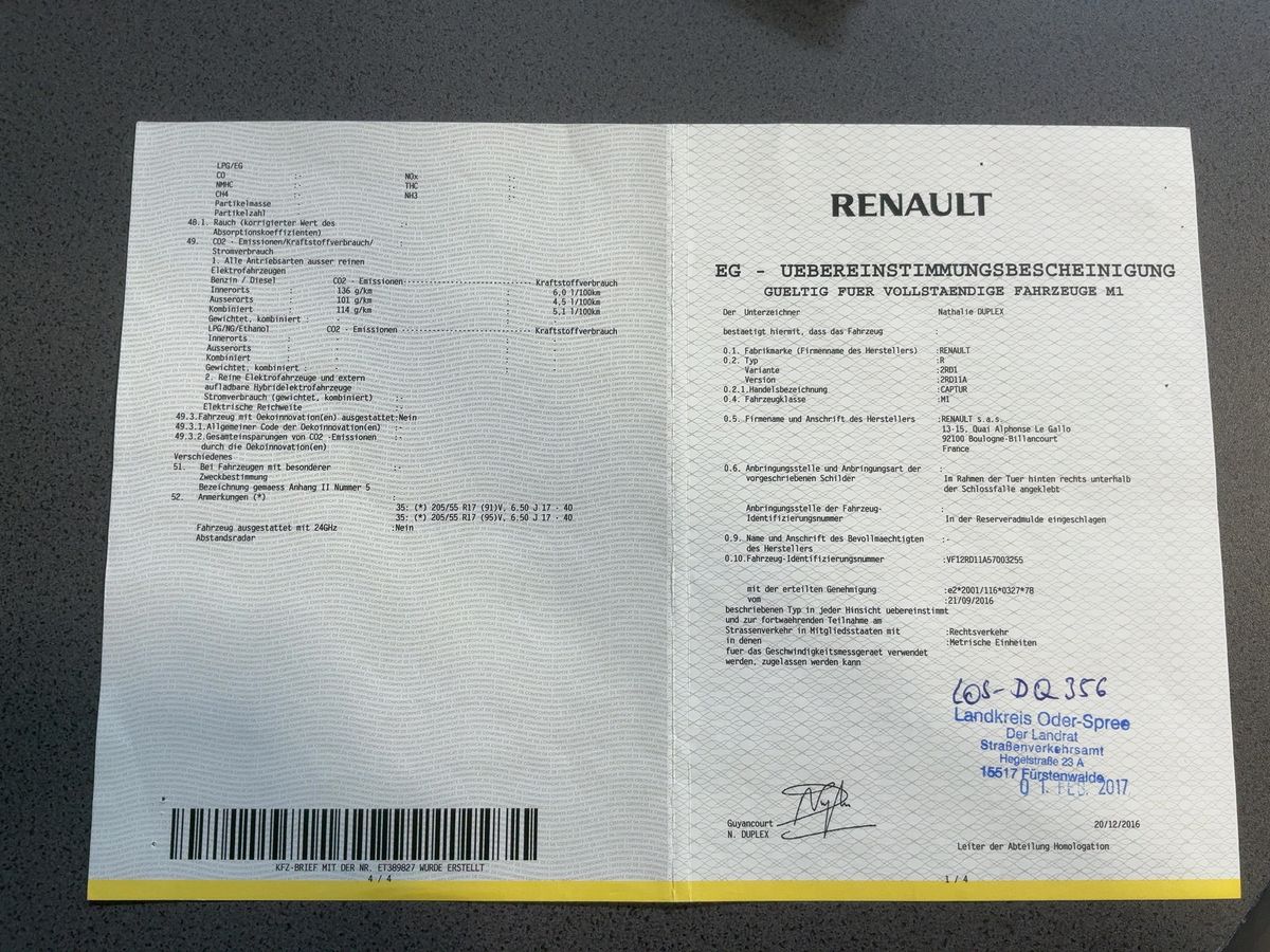 Renault Captur d'occasion