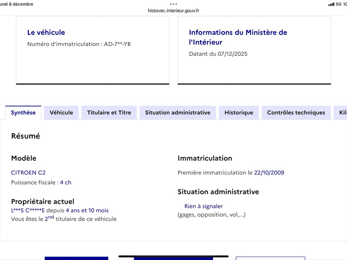 Citroen C2 1.1 Furio