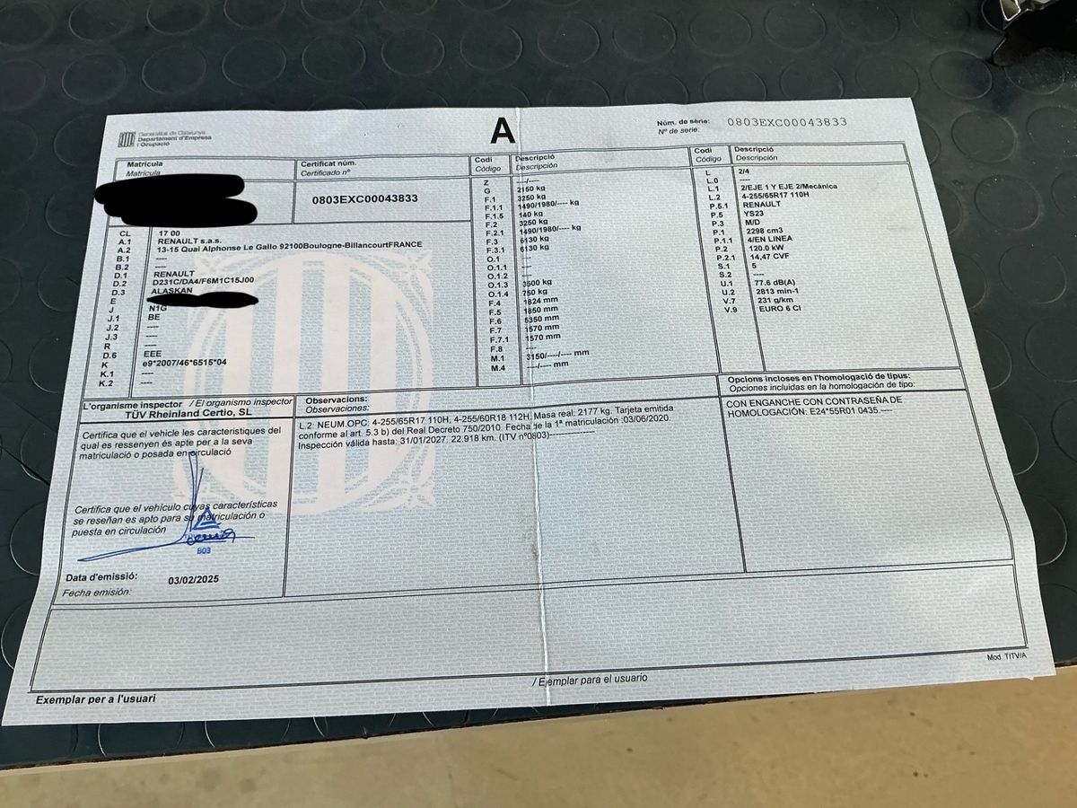 Renault Alaskan d'occasion