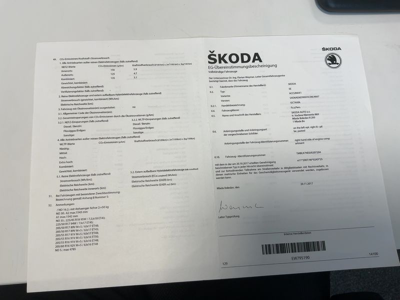 Skoda Octavia 2.0 TDI Scout 4x4 2017 – снимка 21