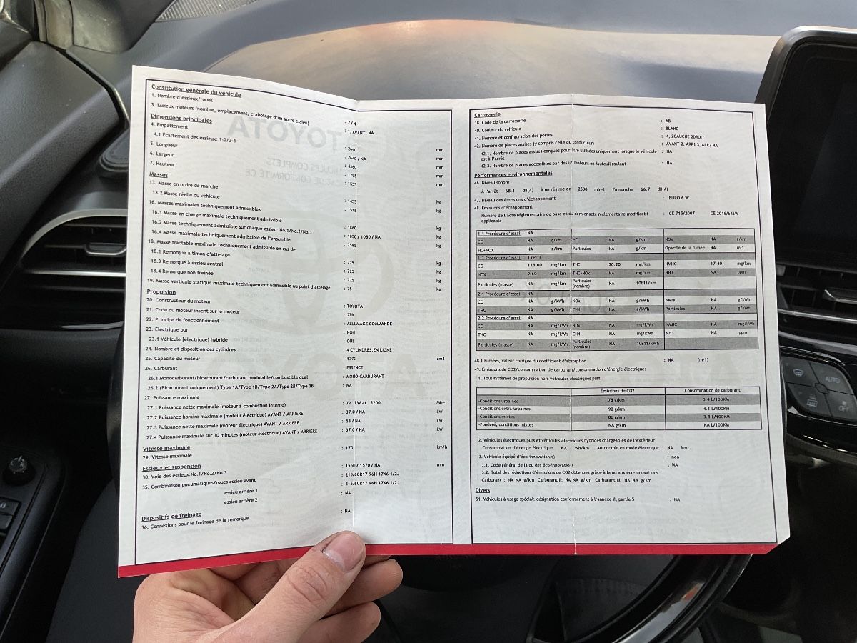 Toyota C-HR d'occasion