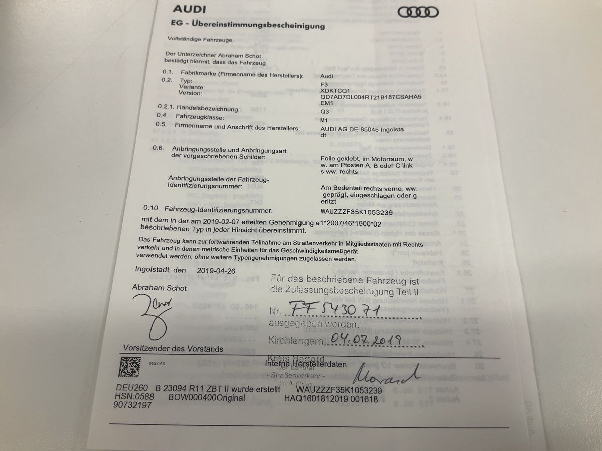 Audi Q3 d'occasion